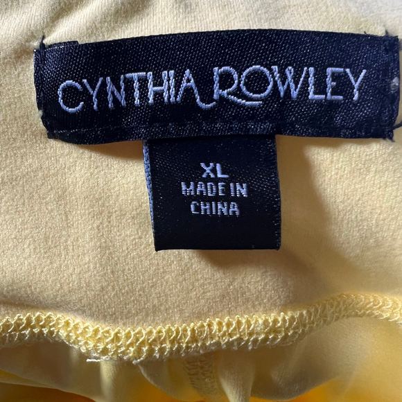 Cynthia Rowley Yellow Skort Size XL New With Tags - Picture 4 of 5